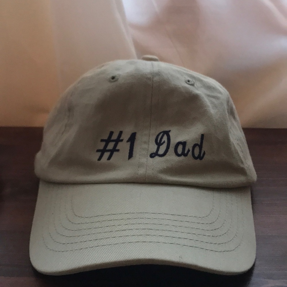 #1 Dad baseball cap